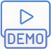 YouTube tutorials and demos icon