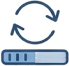 Continuous updates icon