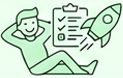 Instant software license delivery after purchase