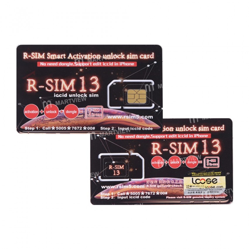 R-SIM 13 Smart Activation unlock sim card
