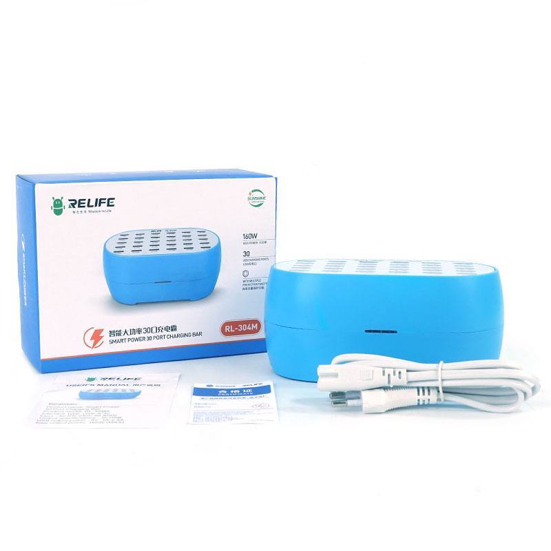 RELIFE RL304M Intelligent high power 30 port charger